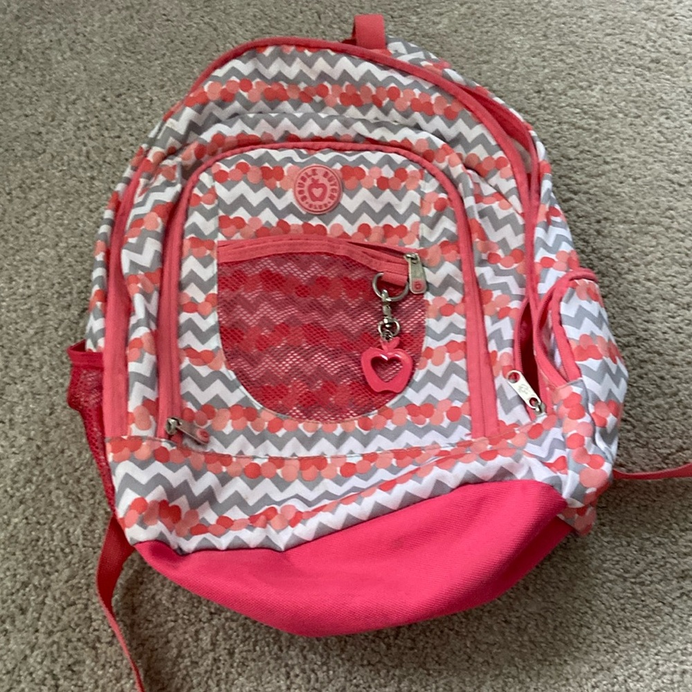 Girls Coral Backpack